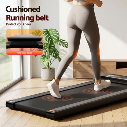 Everfit Treadmill Electric Walking Pad Under Desk Home Gym Fitness Foldable Belt