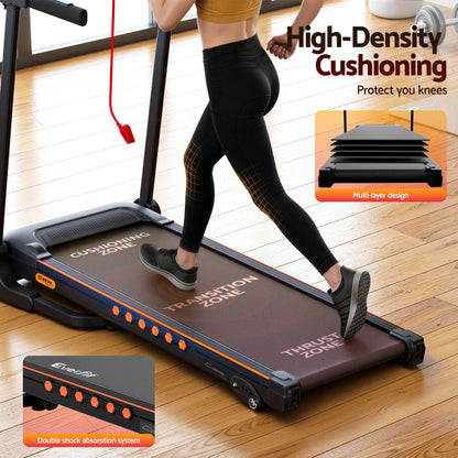 Everfit Treadmill Electric Home Gym Fitness Exercise Equipment Incline 390mm