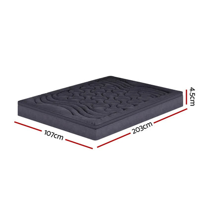 Giselle Bedding Mattress Topper Pillowtop 3-Zone King Single - Mekamart Australia