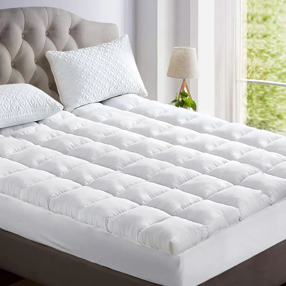 Giselle Bedding Mattress Topper Pillowtop Bamboo King - Mekamart Australia