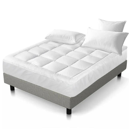 Giselle Bedding Mattress Topper Pillowtop Bamboo King - Mekamart Australia