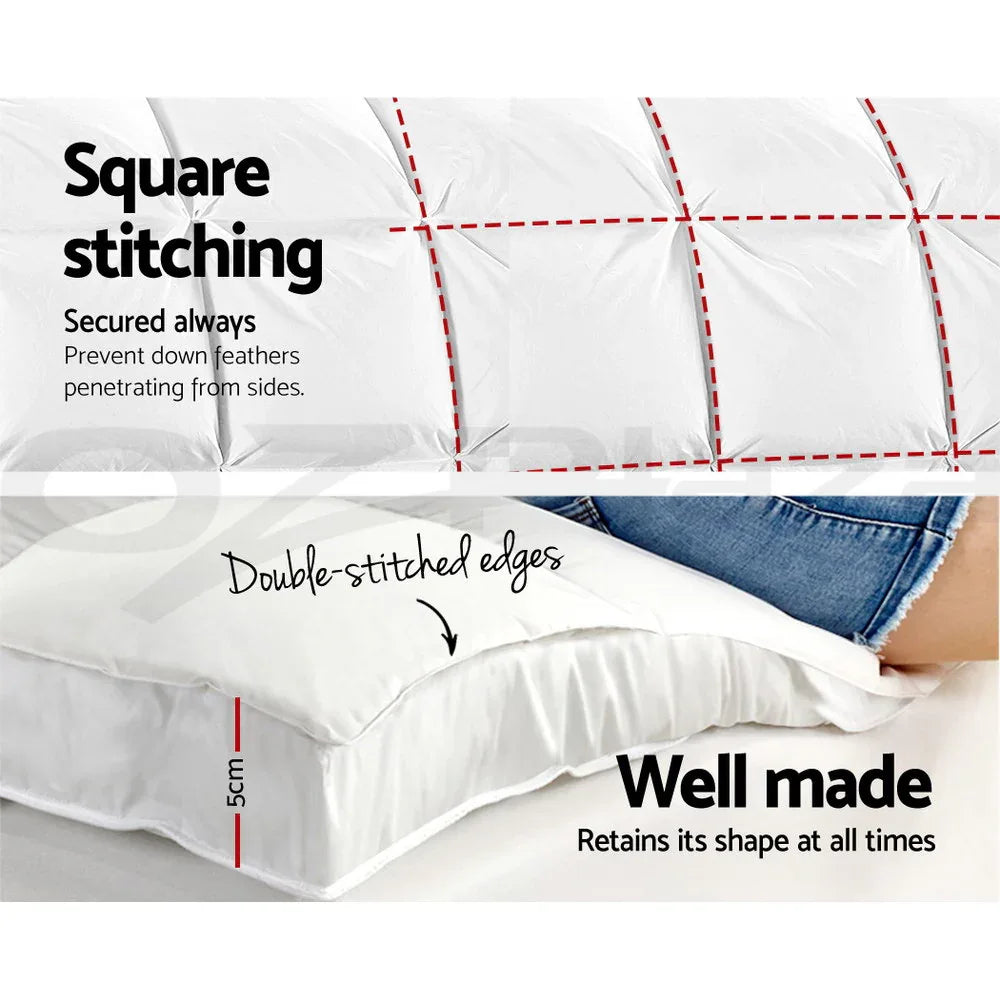 Giselle Bedding Mattress Topper Pillowtop Bamboo King Single - Mekamart Australia
