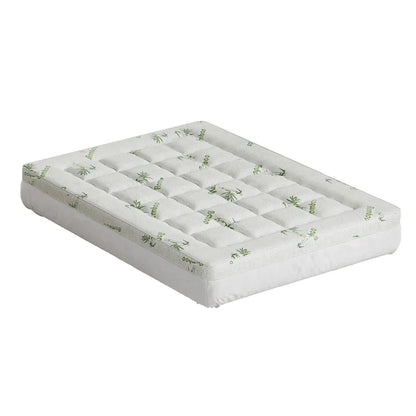 Giselle Bedding Mattress Topper Pillowtop Bamboo 7.5cm Double - Mekamart Australia