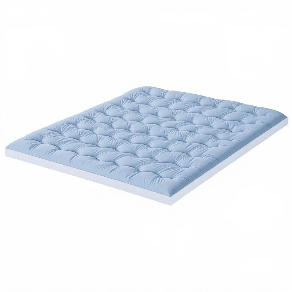 Giselle 5cm Mattress Topper Pillowtop toppers Double-Sided King - Mekamart Australia