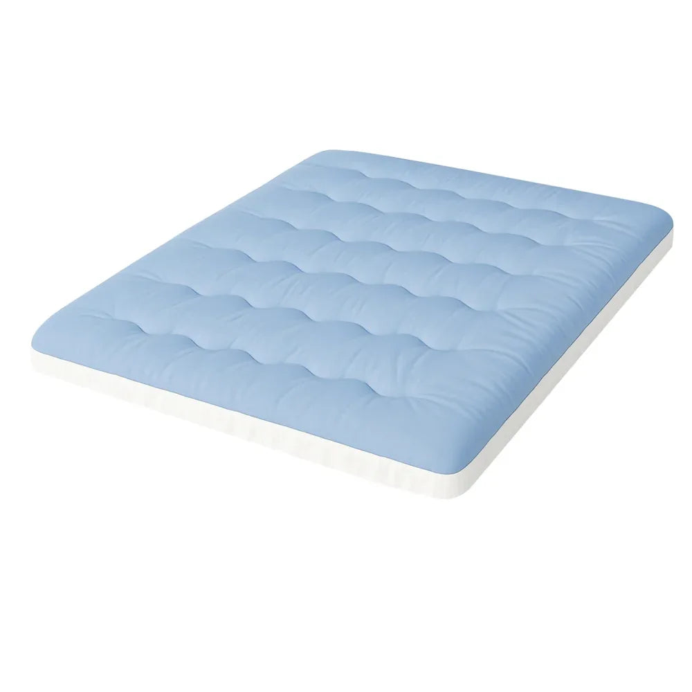 Giselle 5cm Mattress Topper Pillowtop toppers Double-Sided King Single - Mekamart Australia