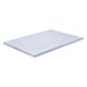 Giselle Bedding Latex Topper 100% Natural Latex Toppers 7-zone w/ Ice Silk Cool-touch Fabric Cooling Cover Double 5cm - Mekamart Australia