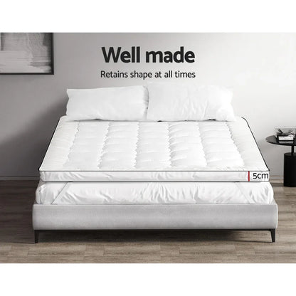 Giselle Bedding Mattress Topper Pillowtop - Single - Mekamart Australia