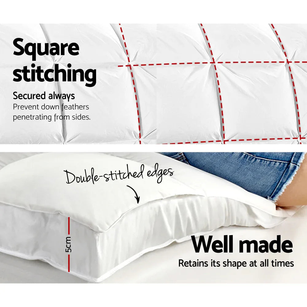 Giselle Bedding Mattress Topper Pillowtop Protector Pad King Single - Mekamart Australia