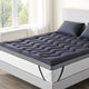 Giselle 5cm Mattress Topper Pillowtop toppers Bamboo Charcoal King - Mekamart Australia