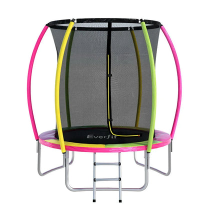 Everfit 6ft Kids Round Trampoline Rebounder - Mekamart Australia