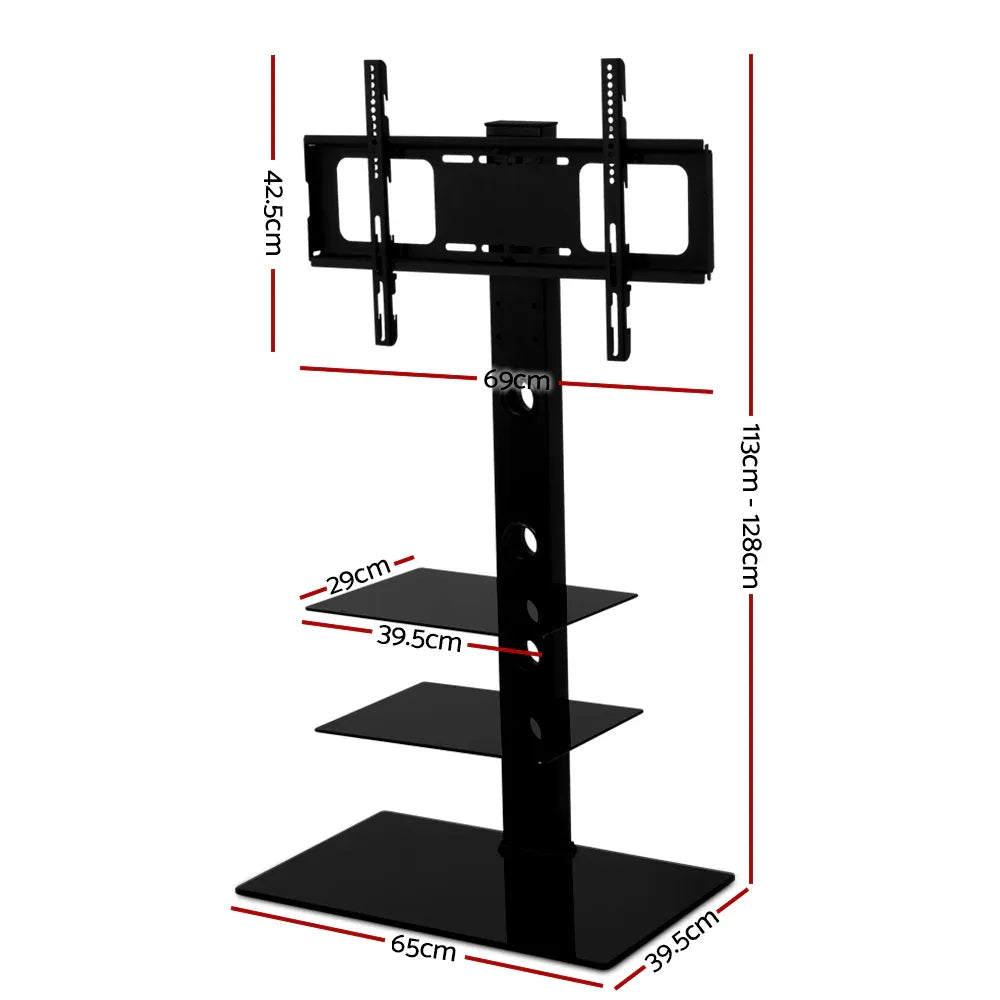 Artiss TV Stand Mount Bracket for 32"-70" LED LCD 3 Tiers Storage Floor Shelf - Mekamart Australia