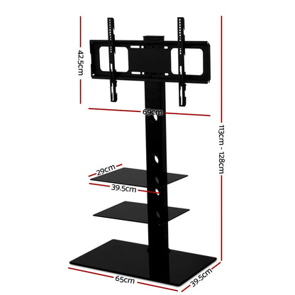 Artiss TV Stand Mount Bracket for 32"-70" LED LCD 3 Tiers Storage Floor Shelf - Mekamart Australia