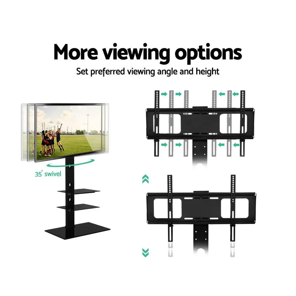 Artiss TV Stand Mount Bracket for 32"-70" LED LCD 3 Tiers Storage Floor Shelf - Mekamart Australia