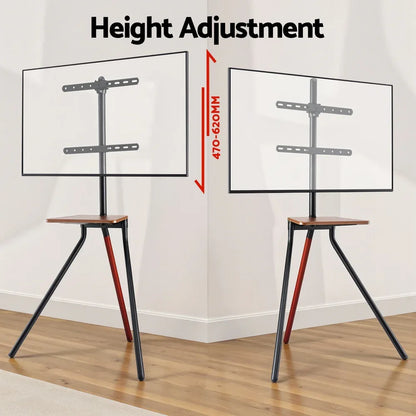 Artiss TV Stand Wooden Tray 24-55" Swivel Height Adjustable - Mekamart Australia