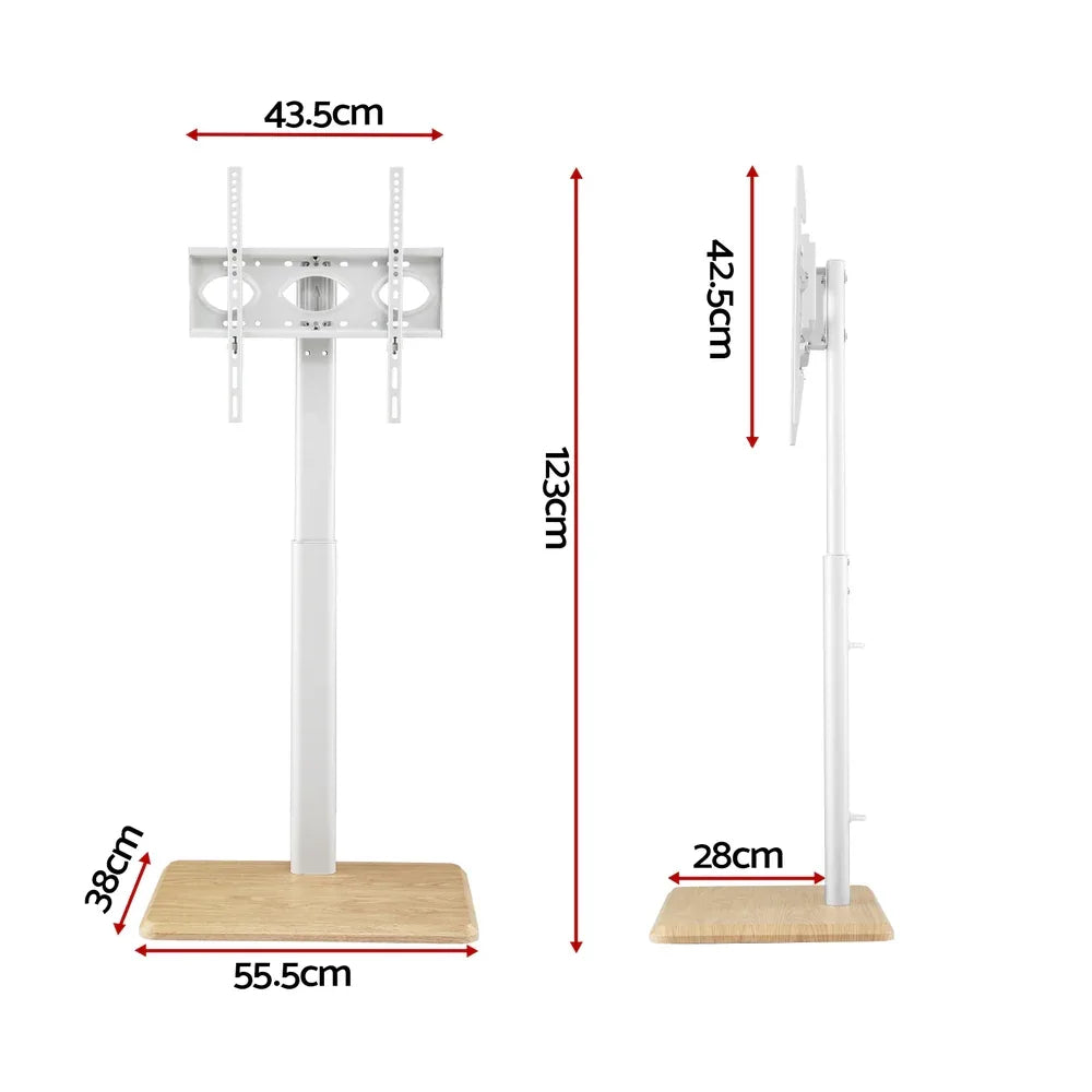 Artiss TV Stand 24-55" Swivel Height Adjustable Floor Mount for TVs - Mekamart Australia