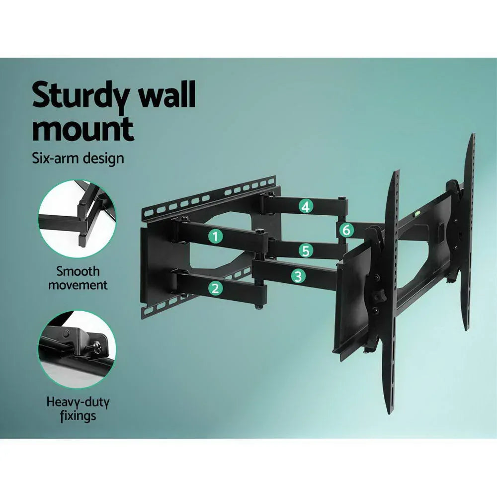 Artiss TV Wall Mount Bracket for 32"-80" LED LCD Full Motion Dual Strong Arms - Mekamart Australia
