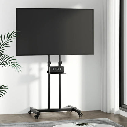 Artiss Mobile TV Stand for 23"-65" TVs Mount Bracket Portable Solid Trolley Cart - Mekamart Australia