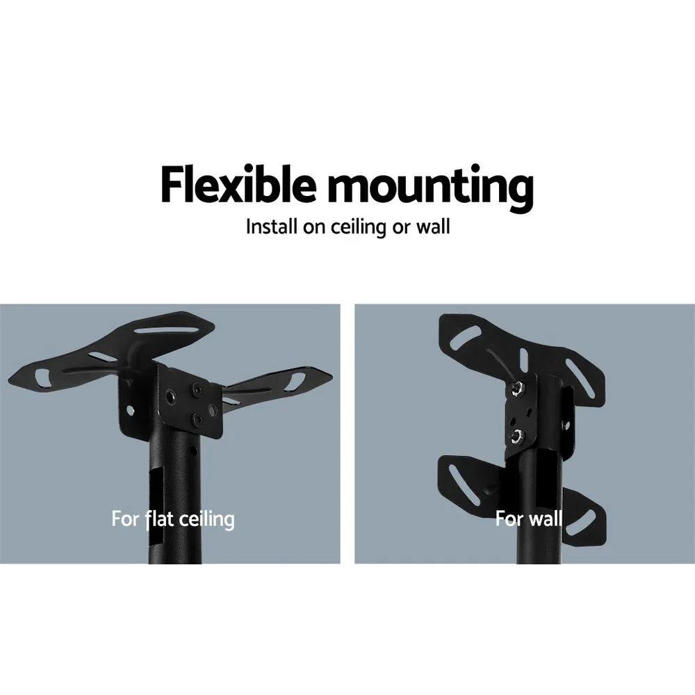 Artiss TV Wall Mount Bracket for 32"-75" LED LCD TVs Full Motion Ceiling Mounted - Mekamart Australia