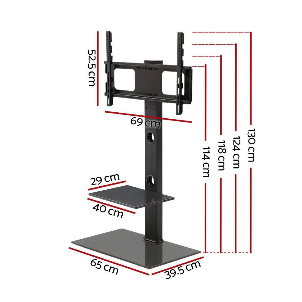 Artiss TV Stand Mount Bracket for 32"-70" LED LCD 2 Tiers Storage Floor Shelf - Mekamart Australia