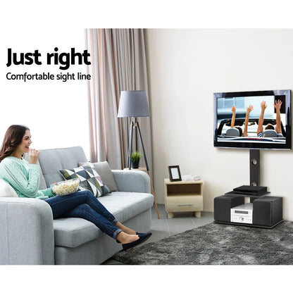 Artiss TV Stand Mount Bracket for 32"-70" LED LCD 2 Tiers Storage Floor Shelf - Mekamart Australia