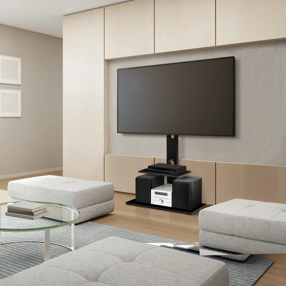 Artiss TV Stand Mount Bracket for 32"-70" LED LCD 2 Tiers Storage Floor Shelf - Mekamart Australia