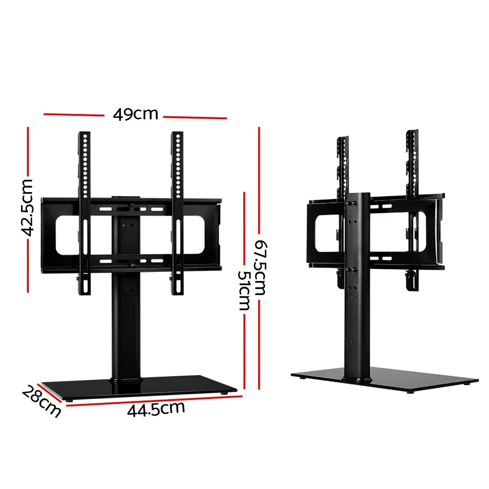 Artiss TV Stand Mount Bracket for 32"-55" LED LCD Swivel Tabletop Desktop Plasma - Mekamart Australia