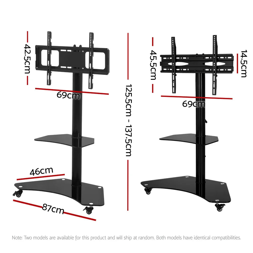 Artiss Mobile TV Stand for 32"-70" TVs Mount Bracket Portable Solid Trolley Cart - Mekamart Australia