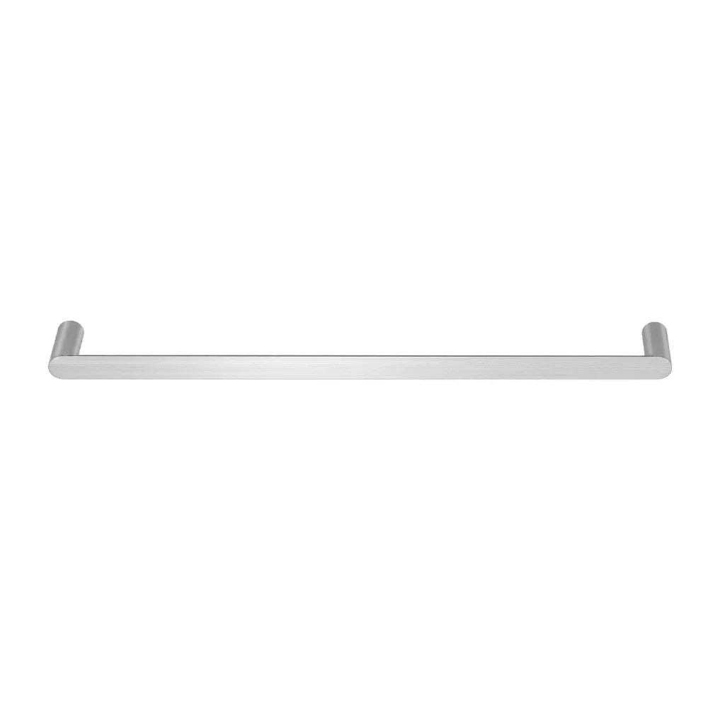 Towel Rail Rack Holder Single 600mm Wall Mounted Stainless Steel Silver - Mekamart Australia