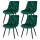 Artiss Dining Chairs Set of 4 Velvet Diamond Tufted Green - Mekamart Australia