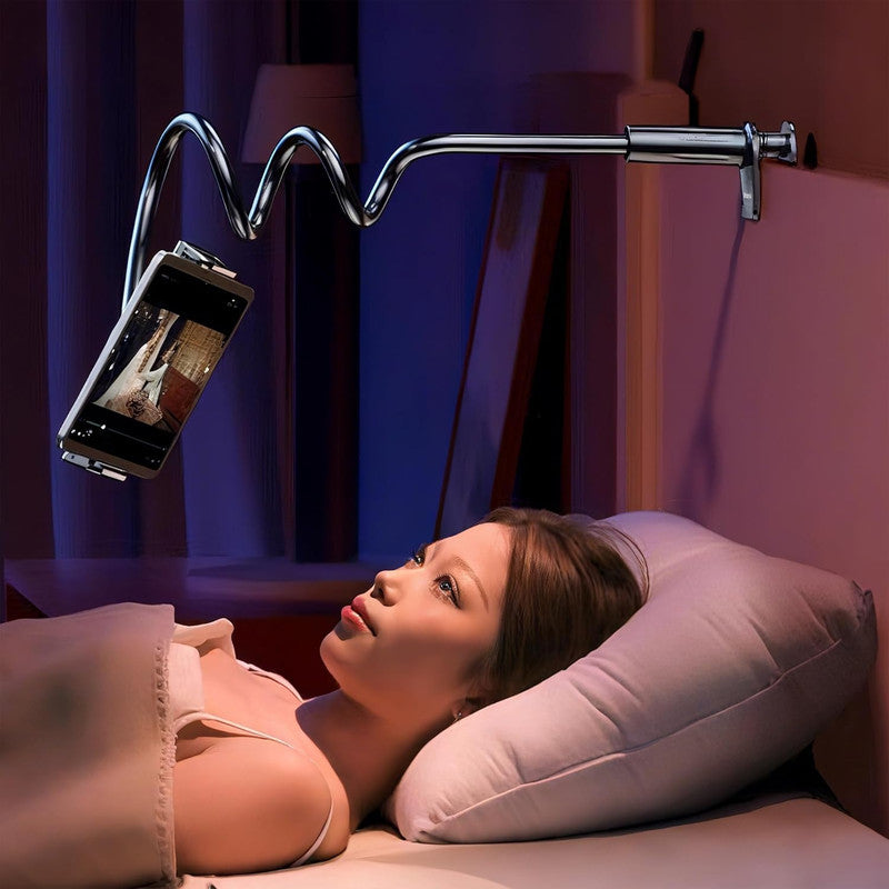 Urbanoki Gooseneck Phone Holder Flexible Clamp Mount for Bed Desk