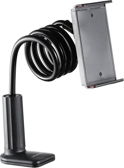 Urbanoki Gooseneck Phone Holder Flexible Clamp Mount for Bed Desk