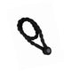 Magnetic weaved rope tieback Black - Mekamart Australia
