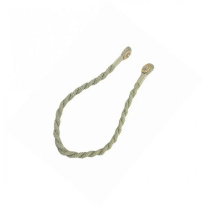Magnetic weaved rope tieback Linen - Mekamart Australia