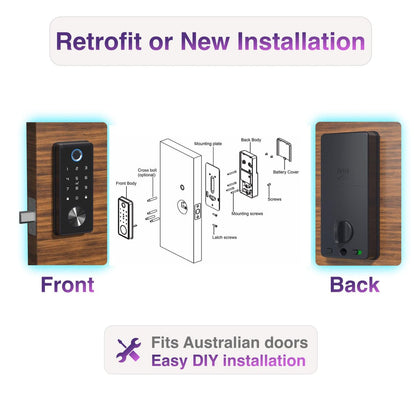 Laser Smart Home Smart Deadbolt Keyless Entry
