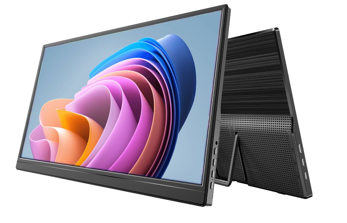 Laser 15.6 Inch Portable Monitor with USB-C and HDMI