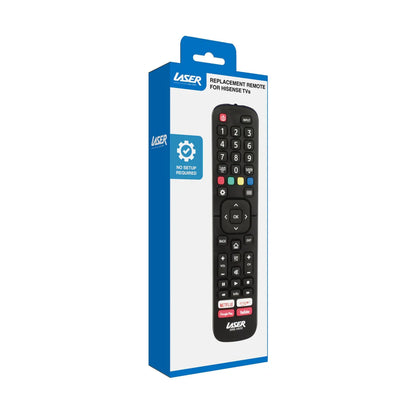 Laser Remote Control for Hisense TV Black - Mekamart Australia