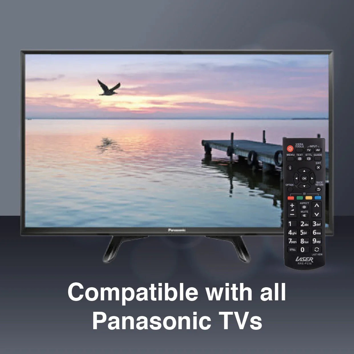 Laser Remote Control for Panasonic TV - Mekamart Australia