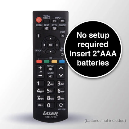 Laser Remote Control for Panasonic TV - Mekamart Australia