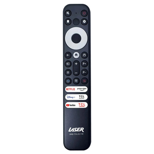 Laser Remote Control for TCL TVs - Black - Mekamart Australia