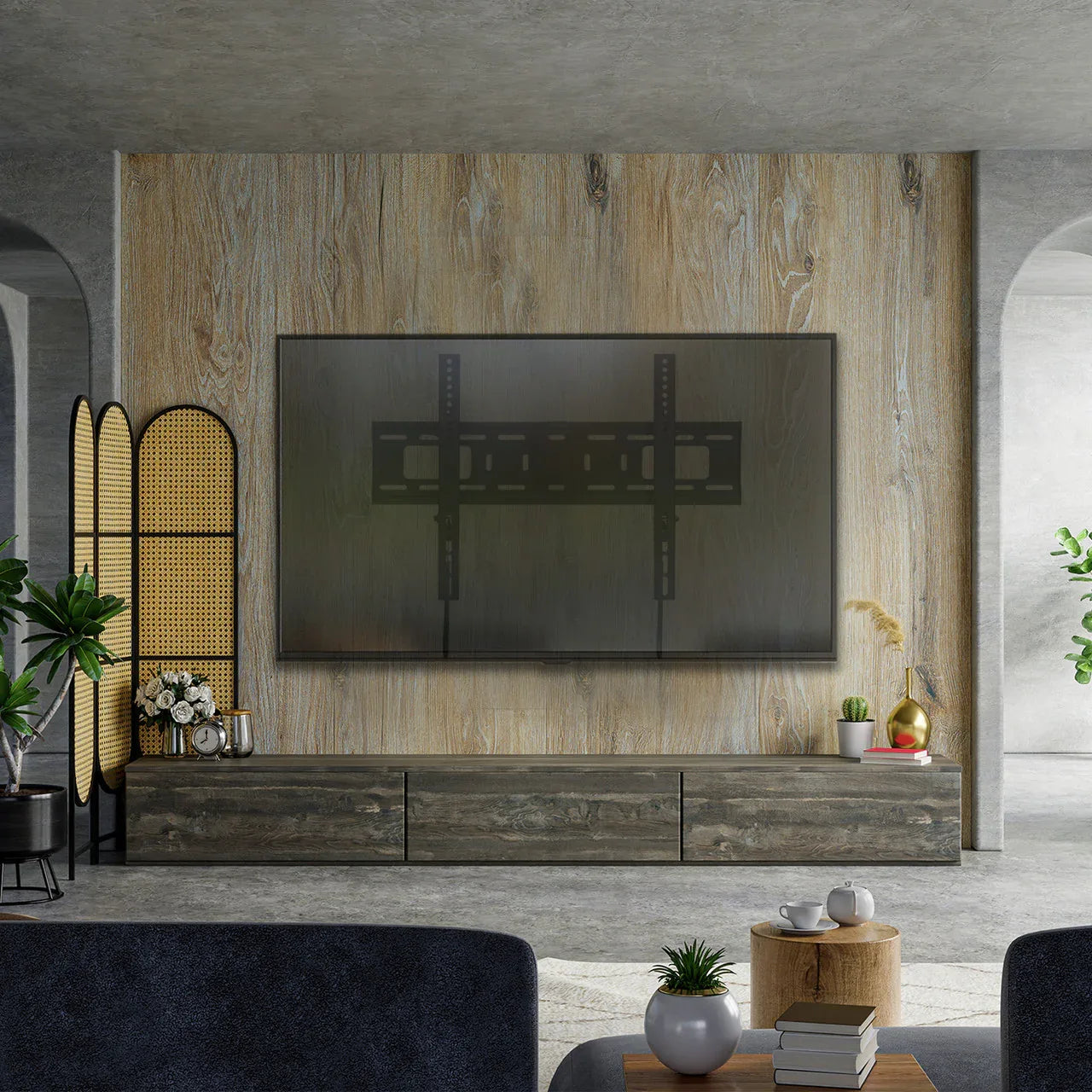 Laser TV Wall Mount with Extension Tilt for 37 inches - 80 inches Panels - Mekamart Australia