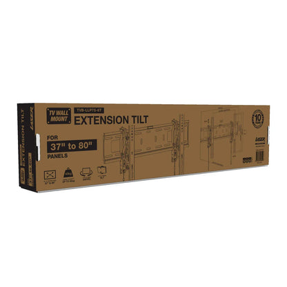 Laser TV Wall Mount with Extension Tilt for 37 inches - 80 inches Panels - Mekamart Australia