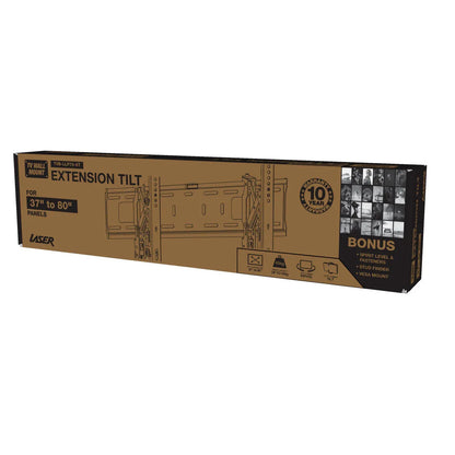 Laser TV Wall Mount with Extension Tilt for 37 inches - 80 inches Panels - Mekamart Australia