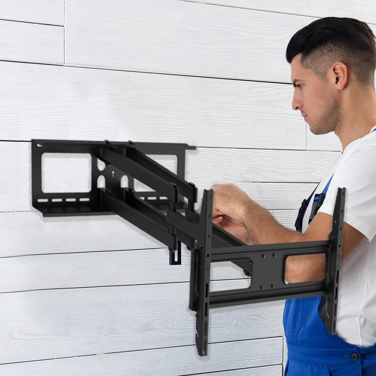 Large Full Motion TV Wall Mount 32 inches - 70 inches Panels - Mekamart Australia