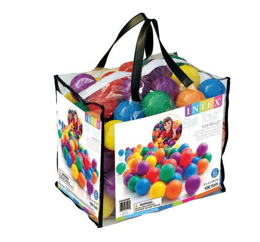 Intex Fun Ballz - 100 Count 49600 - Mekamart Australia