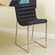 Auburn Modern Leather Bar Chair BarStool In Black - Mekamart Australia