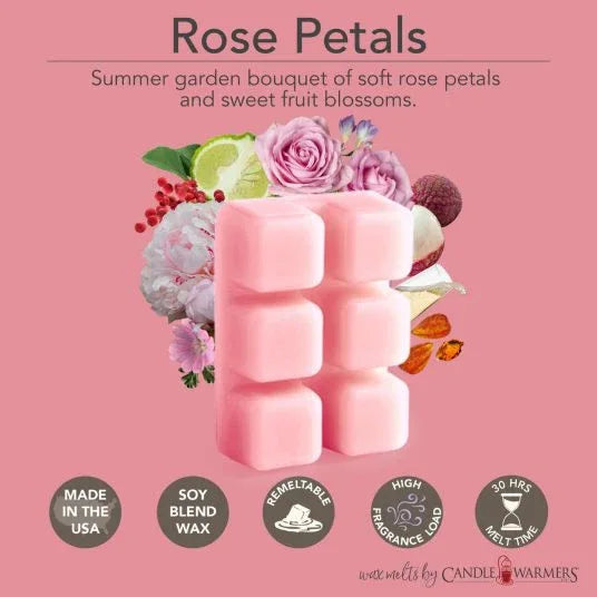 Rose Petals Classic Wax Melts 2.5oz - Mekamart Australia