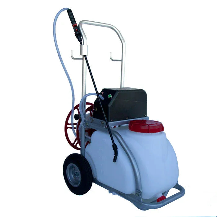 Samland 30L Electric Weed Pest Control Sprayer with Tank 12V Battery Spray Pump Trolley - Mekamart Australia