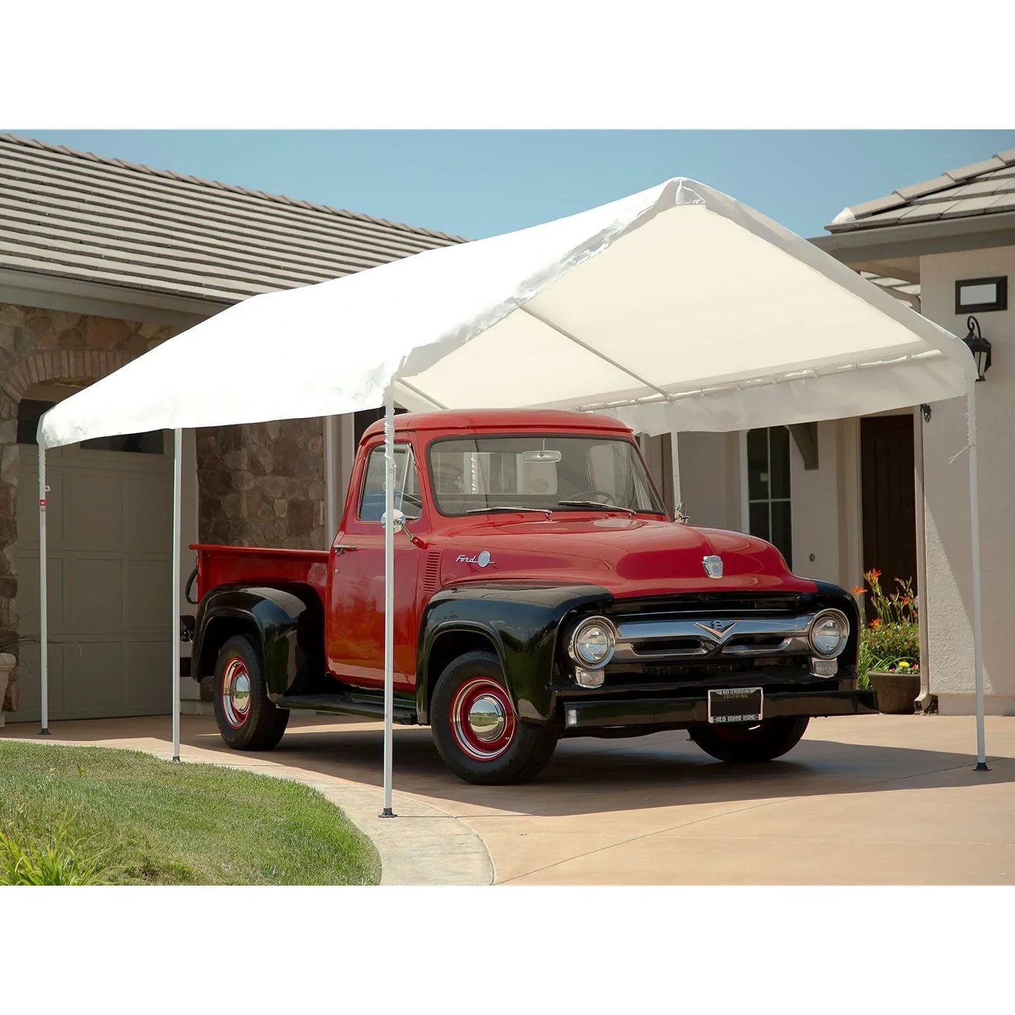 Samland Portable Carport Garage Shelter Canopy 10x20FT - Mekamart Australia