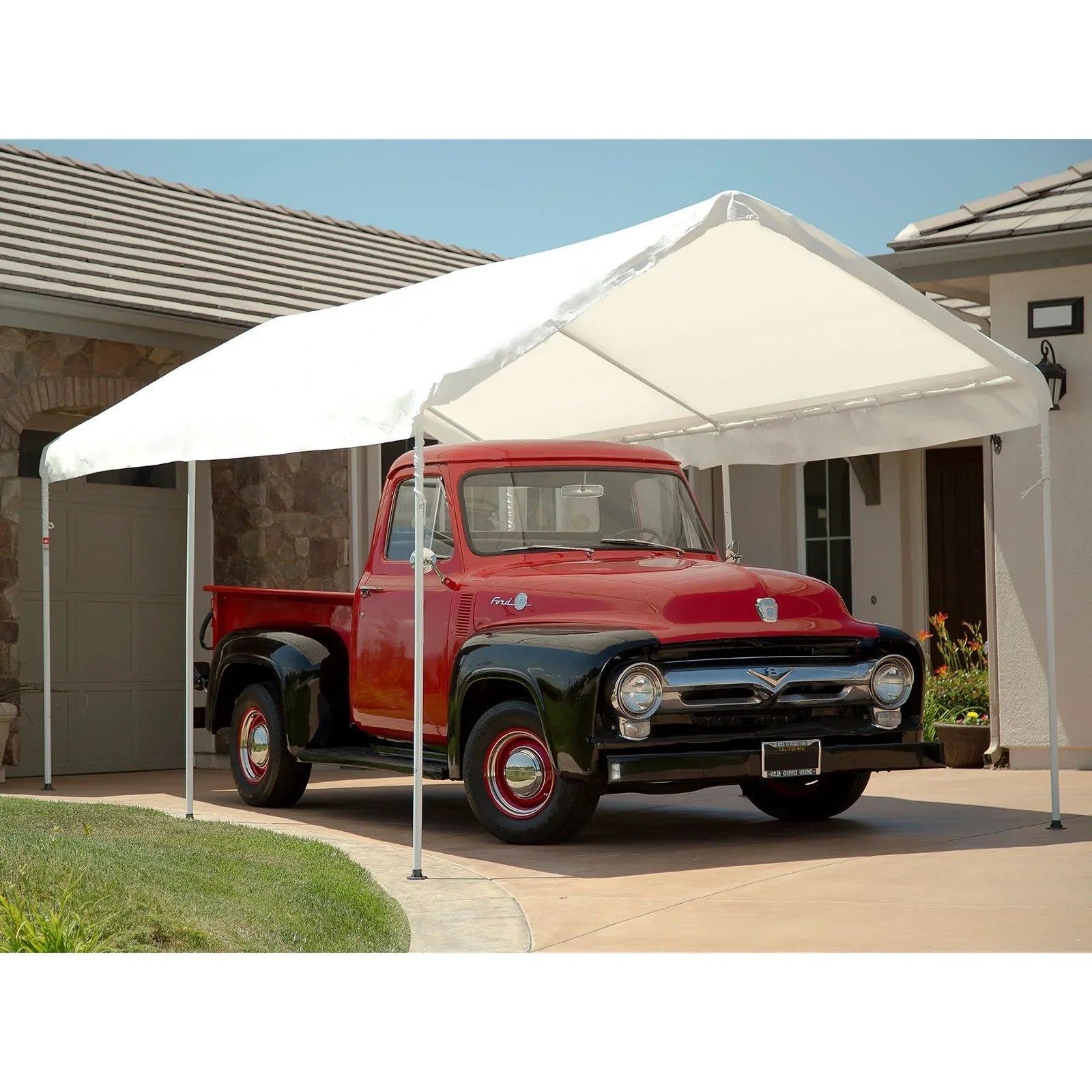 Samland Portable Carport Garage Shelter Canopy 10x20FT - Mekamart Australia