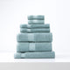 Brentwood 650 GSM Low Twist 7 Piece Gray Mist Bath Sheet by Renee Taylor - Mekamart Australia